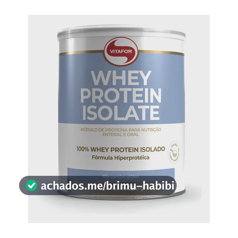 Whey Protein Isolate (250g) - Vitafor