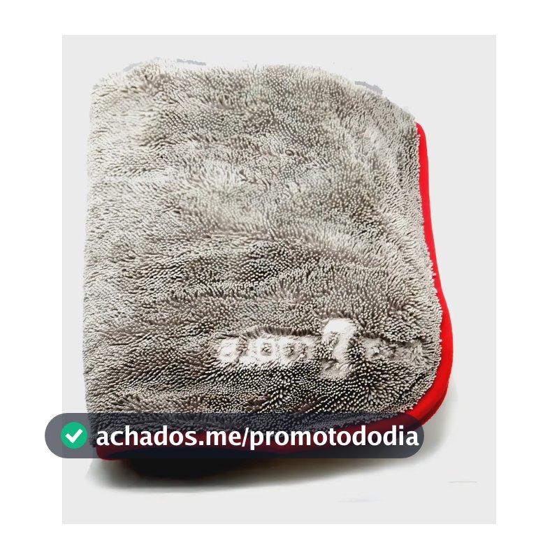 Toalha Microfibra Secagem Rápida 600gsm 90x60cm Antibacteriana Carro