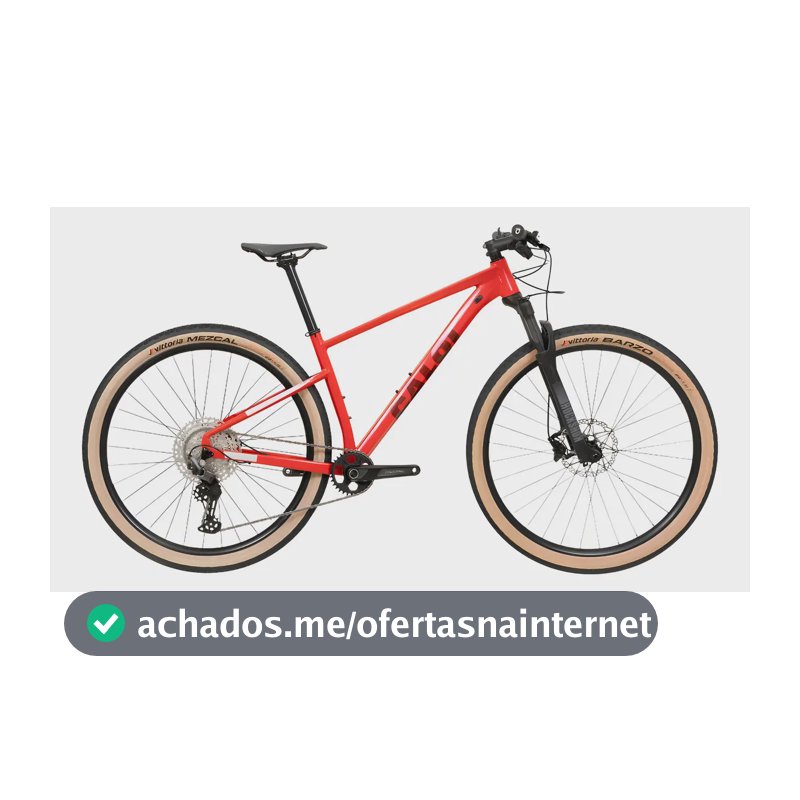 Bicicleta Caloi Explorer Evo Sl Aro 29 Deore 12v 2025 Vermelho M