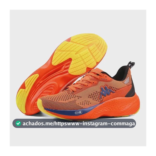 Tênis Kappa Pulse Rx Unissex Corrida Conforto