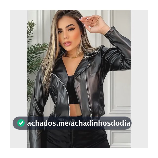 Jaqueta Feminina Courinho Com Zíper Gola Polo