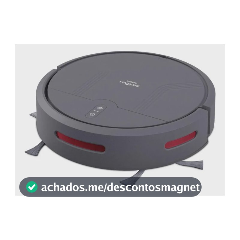Aspirador Robô De Pó Bivolt Hepa 35w Bas22a Britânia