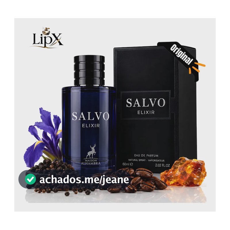 Perfume Árabe Salvo ELIXIR Maison Alhambra 60ML