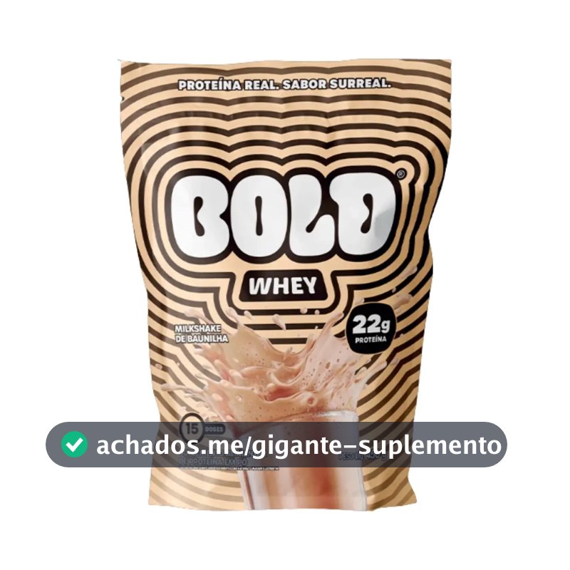 Bold Whey Milkshake De Baunilha 450g