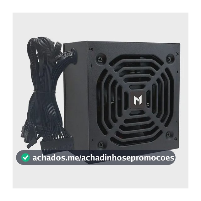 Fonte Mach1 Steady 750w 80 Plus Bronze Pfc Ativo Preto