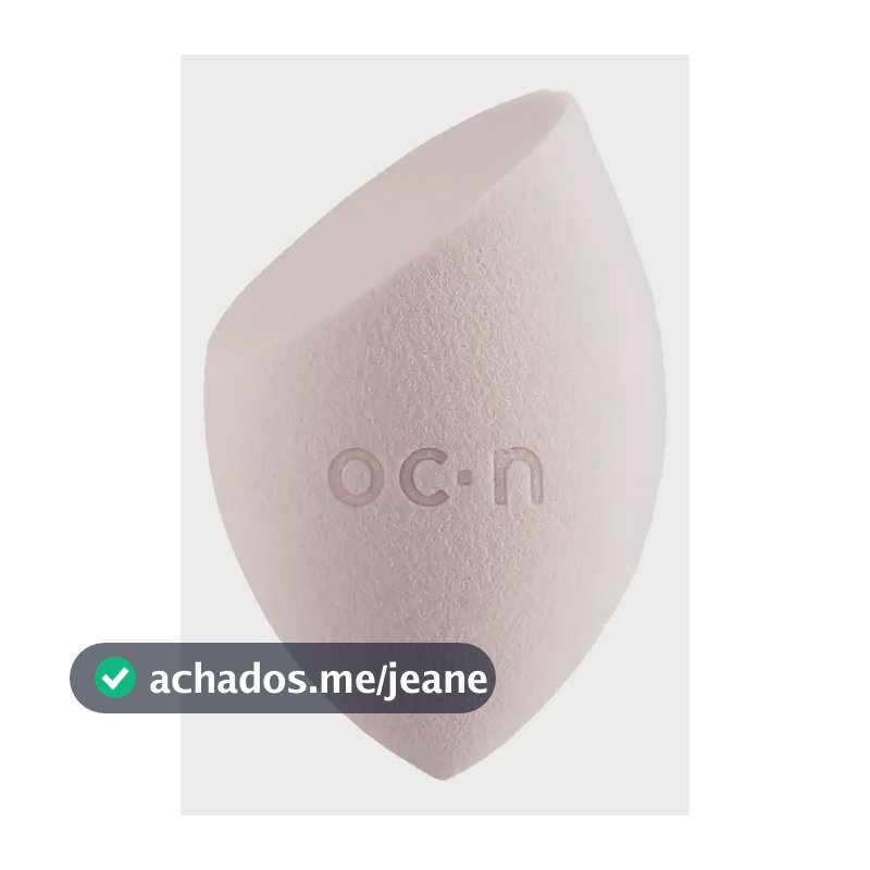 Esponja De Maquiagem Flat Blend Nude - Océane Nude Claro Grande