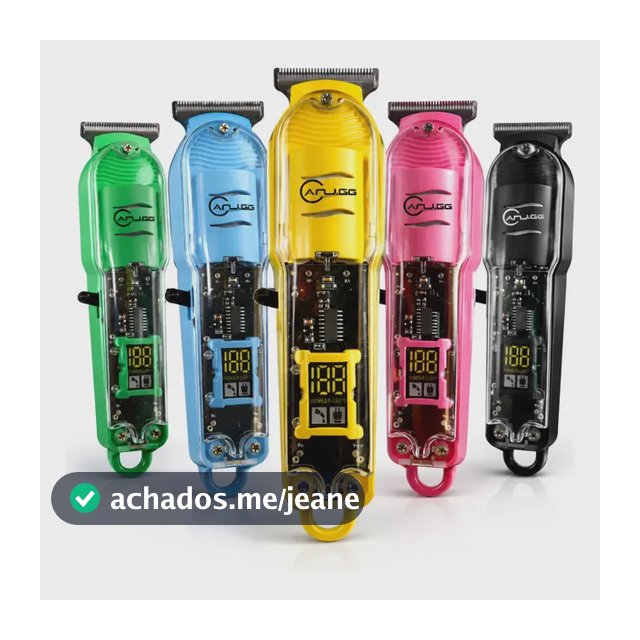 Máquina De Cortar Cabelo Barba Acabamento Aparador Pelos