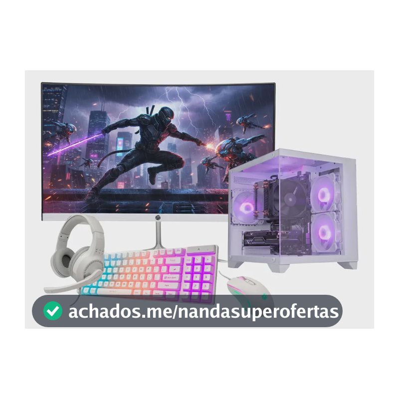 Computador Pc Gamer I7 16gb Ram Ssd 240g Gt 730 4gb Tela 23 16 Gb