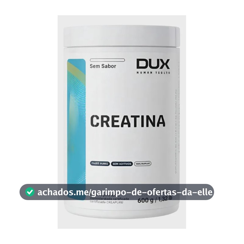Creatina monohidratada Dux Human Health em pó Sem sabor x 600g