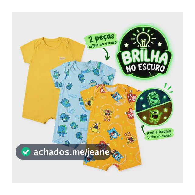 Kit 3 Macaquinho Infantil Verão Masculino Conforto E Estilo