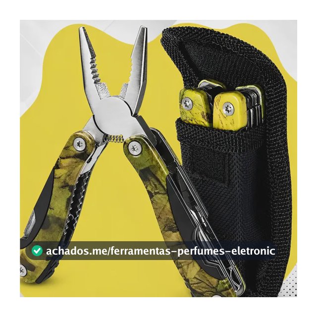 Ferramenta Alicate Canivete Multifuncional Inox Suiço Rambo