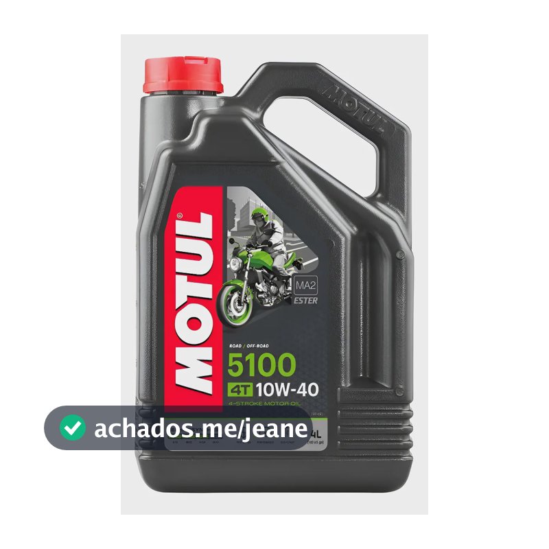 Óleo De Motor Motul Semi-sintético 10w-40 Para Moto