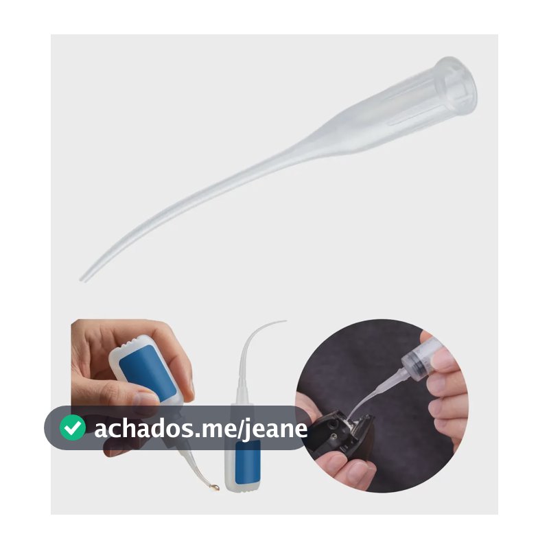Kit 25un Bico Dosador Conta Gota Cola Instantânea Artesanato
