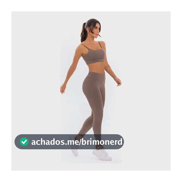 Conjunto Fitness Feminino Academia Top E Calça Poliamida
