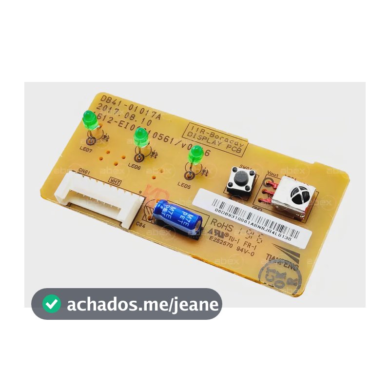 Placa Receptora Samsung Digital Inverter Ar Condicionado DB93-10861D