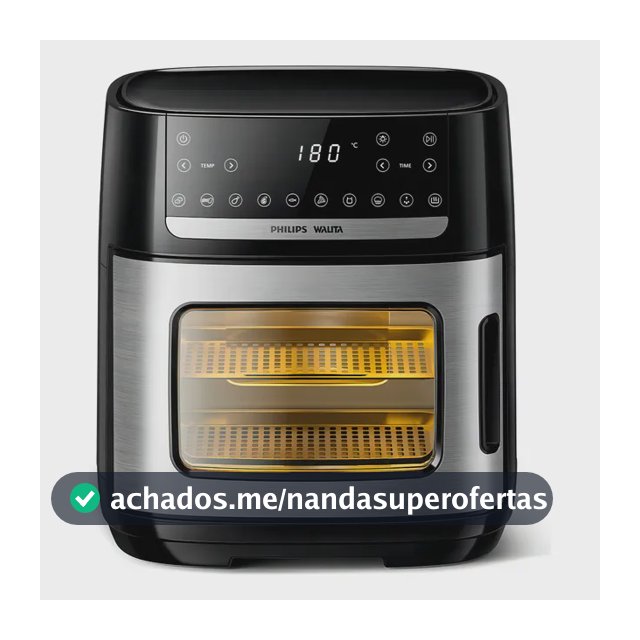 Airfryer Forno Philips Walita Ai551/09 Preto