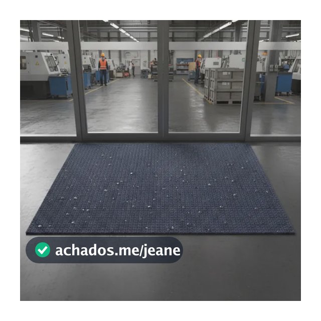 Tapete Para Dias De Chuva Secante 100x50 5mm Alta Absorção
