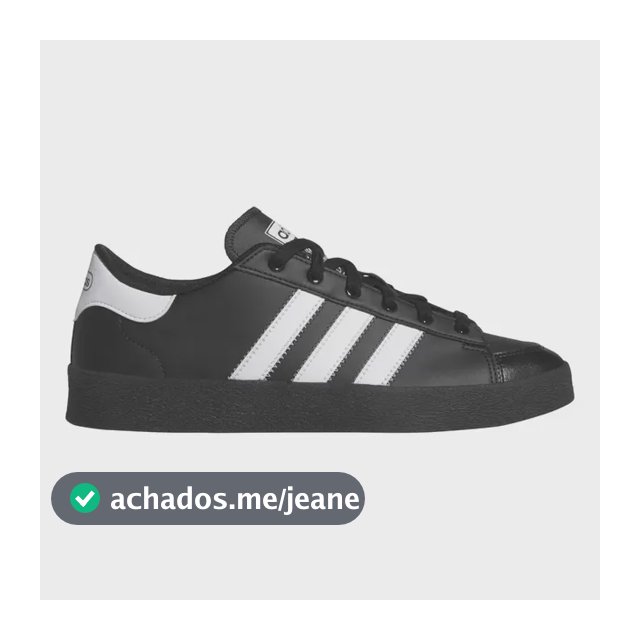 Tênis Masculino E Feminino Jump Hook adidas Preto Liso 42 Br