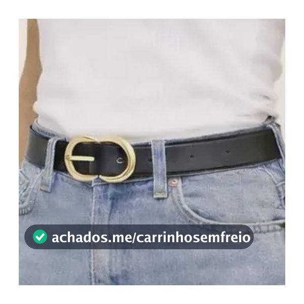 Kit 3 Cintos Femininos Fino Moda Social Elegante Casual Preto/caramelo/branco Adulto