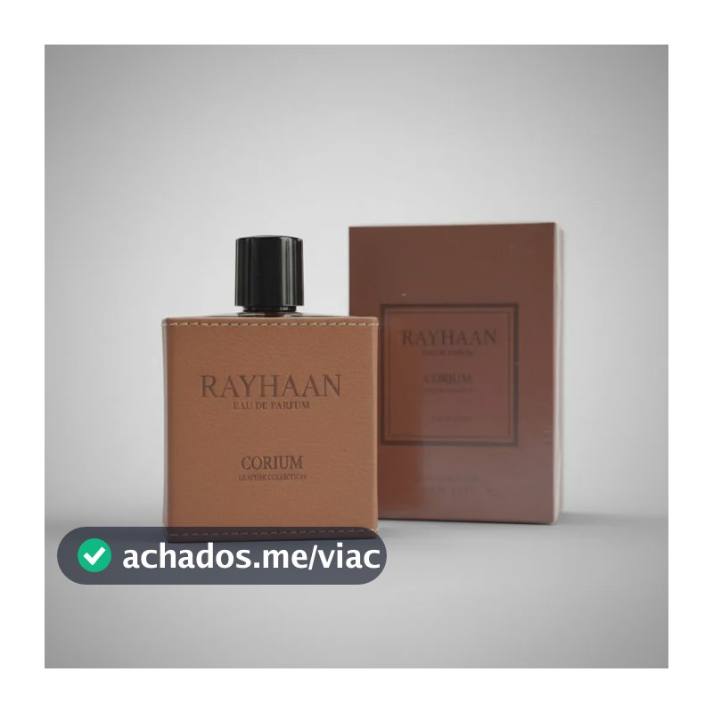 Perfume Rayhaan Corium for Him Eau de Parfum Amadeirado 100ml