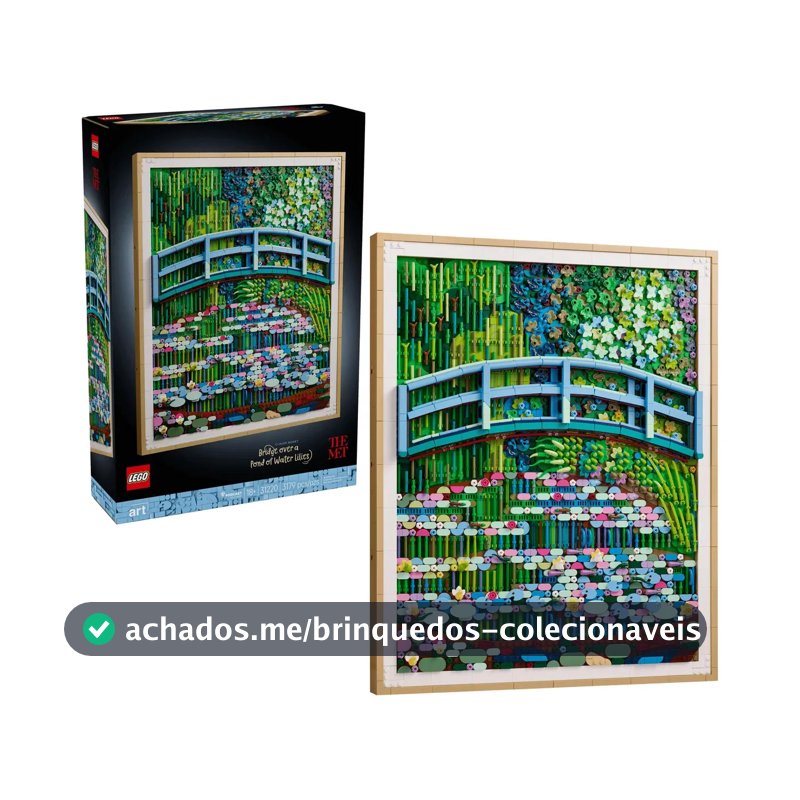 Lego 31220 Claude Monet Bridge Over A Pond Of Water Lilies 3179