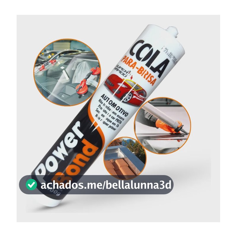 Cola Power Bond Parabrisas Vidros Automotivos 400g Pu55 Top