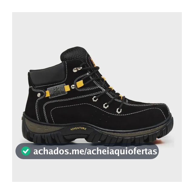Bota Adventure Masculina Coturno Botina Oferta Limitada