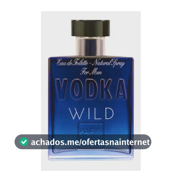 Perfume Vodka Wild Paris Elysees Masculino Intense 100ml