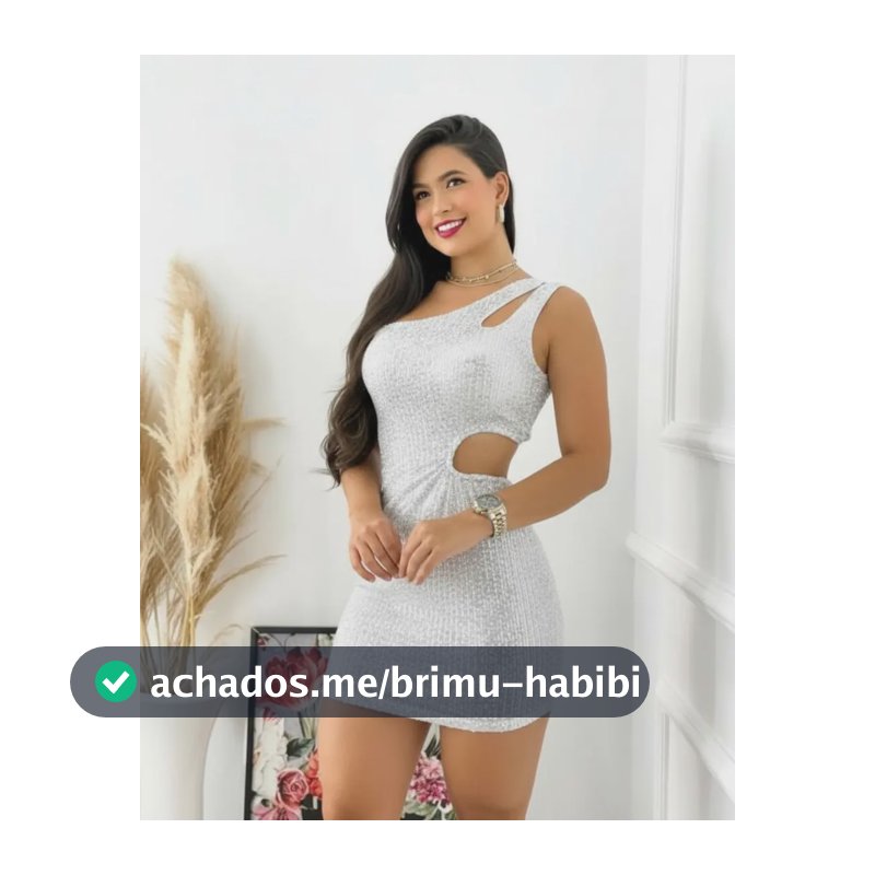Vestido Feminino Reveillon Paete Forrado Ano Novo Festa Chic Branco Liso 38
