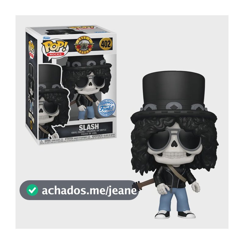 Funko Pop! Rocks Guns Roses Slash (skeleton) 402