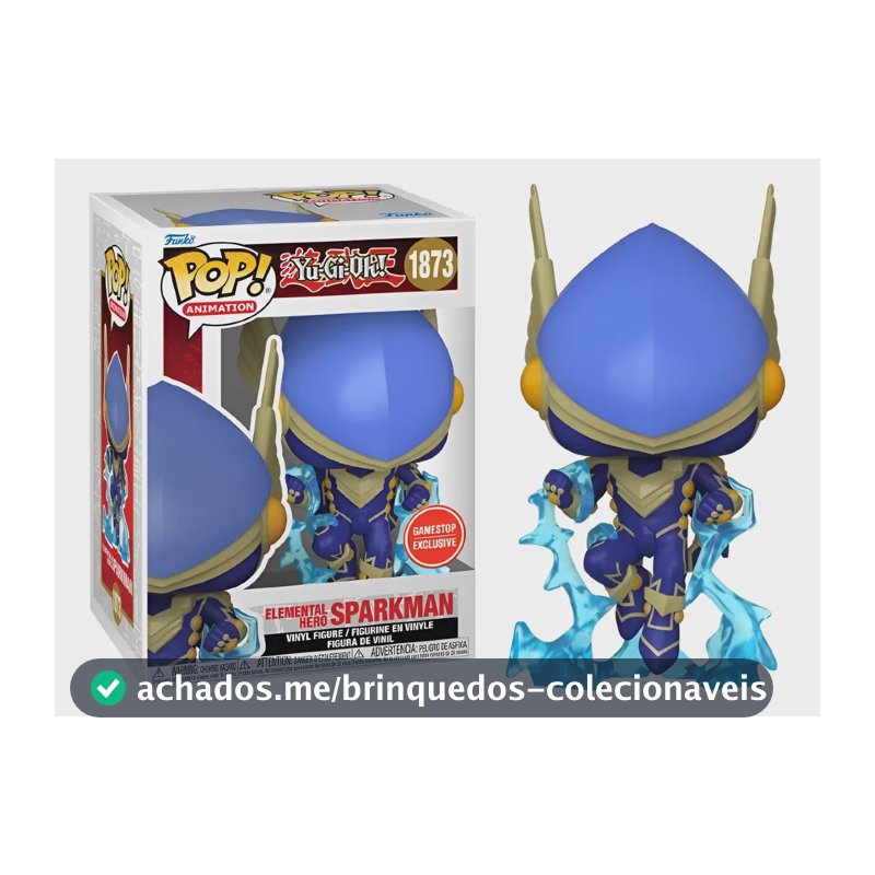 Funko Pop Yu Gi Oh 1873 - Elemental Hero Sparkman