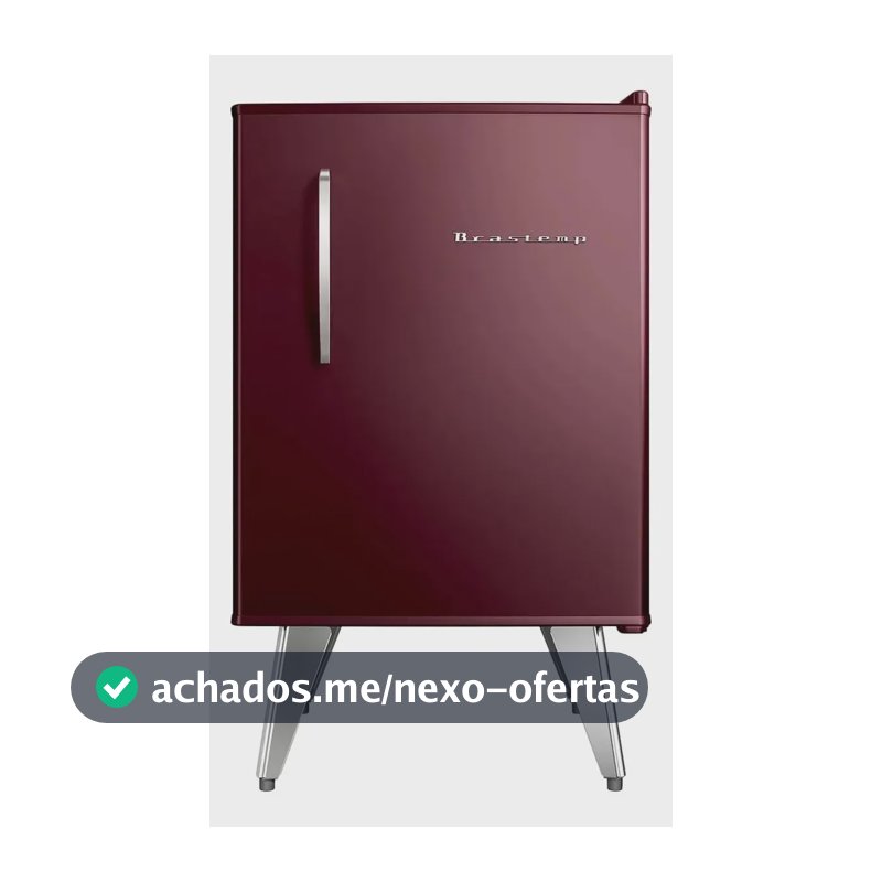 Frigobar Brastemp Retrô 76 Litros Marsala Wine - BRA08MG