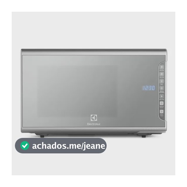 MICRO-ONDAS ELECTROLUX 31L COM PAINEL INTEGRADO EM AÇO INOX ESPELHADO 220V MI41S