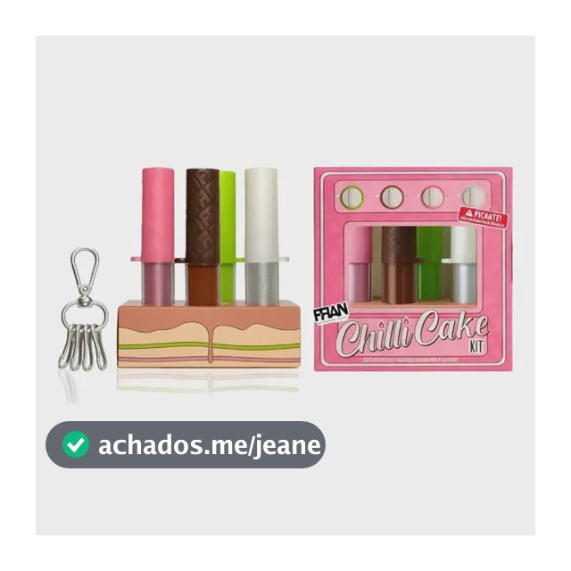 Kit Fran Chillicake Kit By Franciny Ehlke