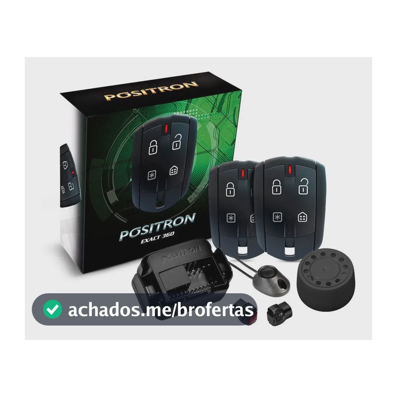 Alarme para carro Cyber Exact EX360 Universal Pósitron