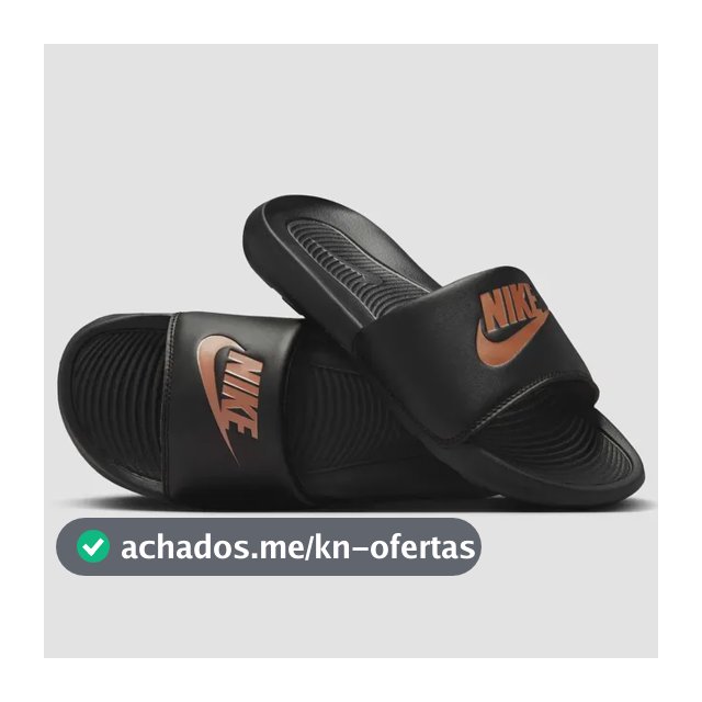 Chinelo Nike Victori One Preto