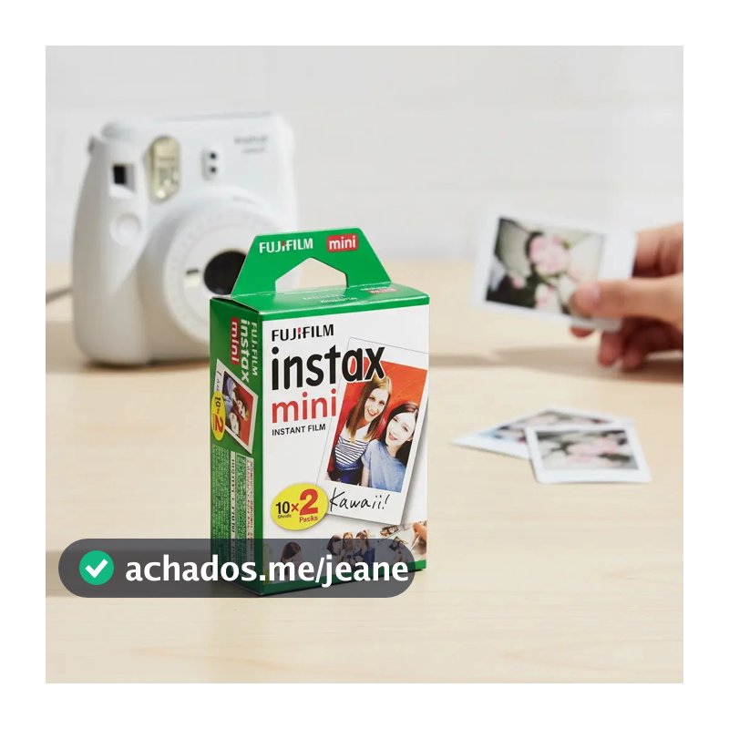 Filme Instantâneo Instax Mini 7s 20 Fotos
