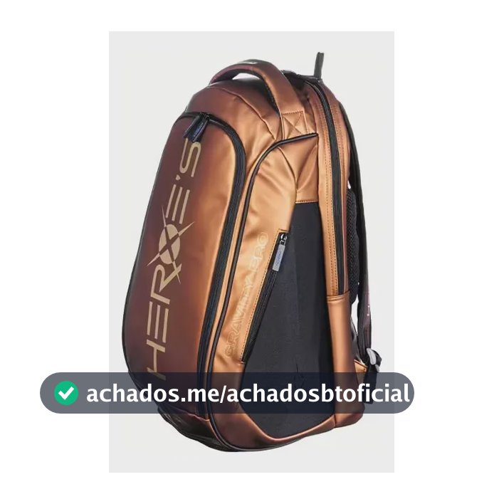 Mochila Raqueteira Heroes Gravity Arion André Baran Marrom