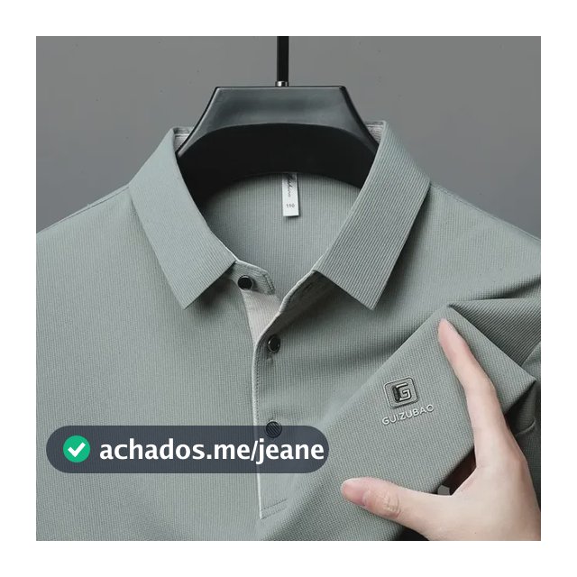 Camisa Polo Masculina Manga Curta Emerald Green L