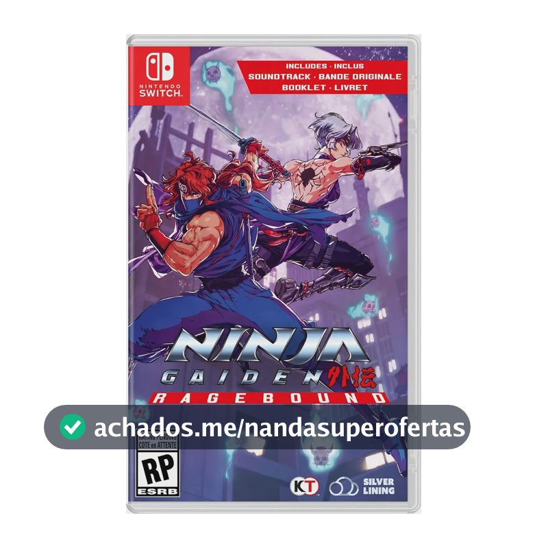 Ninja Gaiden Ragebound Switch Midia Fisica