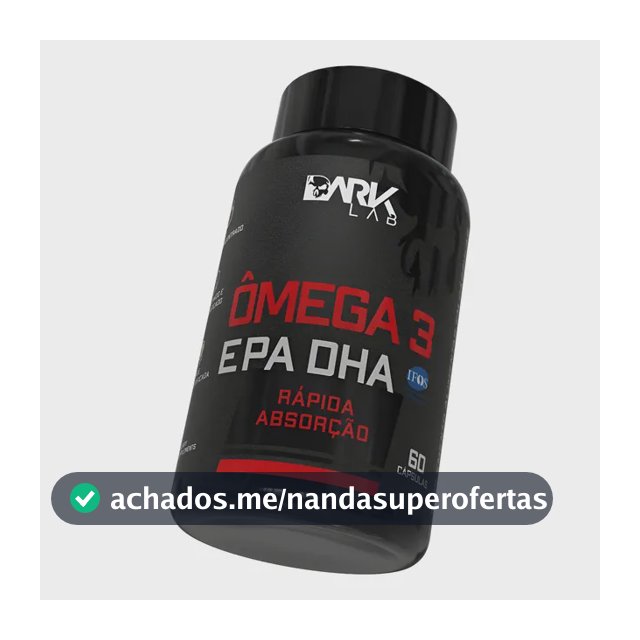 Ômega 3 Epa Dha 60 Cápsulas Dark Lab