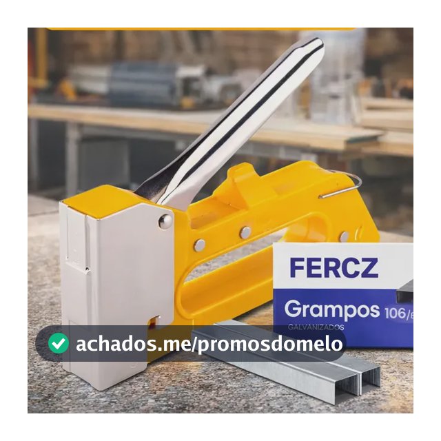 Grampeador Tapeceiro Manual Madeira Estofado Profissional Aço Tapeçaria Alta Pressão Com 1000 Grampos FERCZ MÁQUINAS E FERRAMENTAS