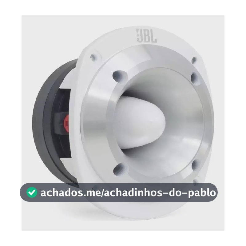 Tipo de alto-falante super tweeter JBL ST400 Trio para carro/caminhonete cor branco 4.724" X 5.512" x 1 unidade