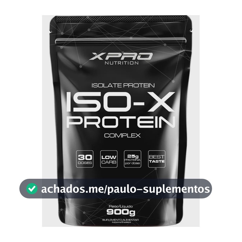 Iso X Protein Complex Sabor Cookies 900g - Xpro Nutrition
