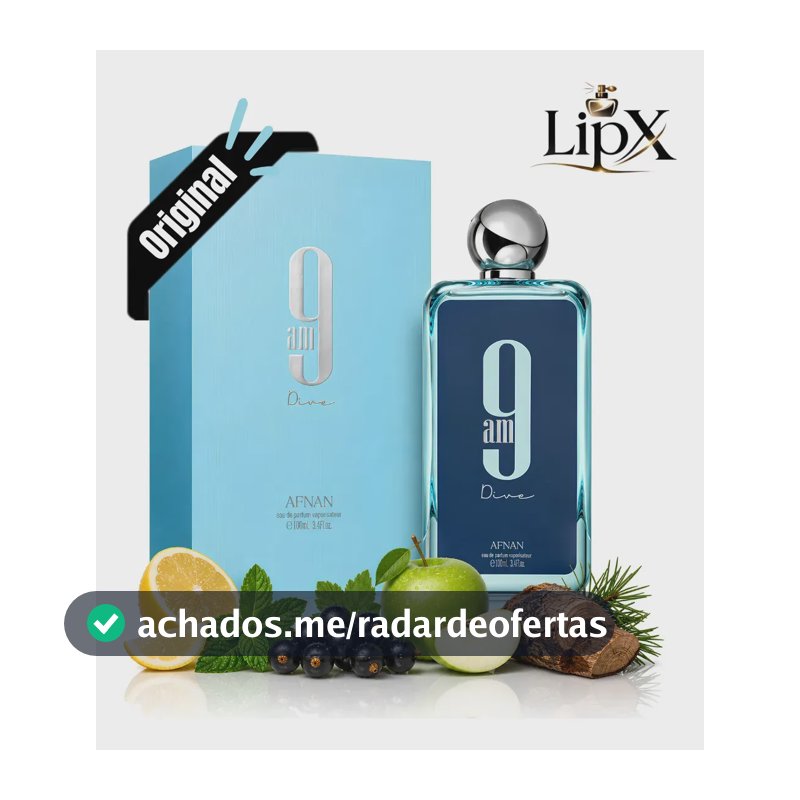 Perfume Arabe 9am Dive Afnan Edp 100ML Original