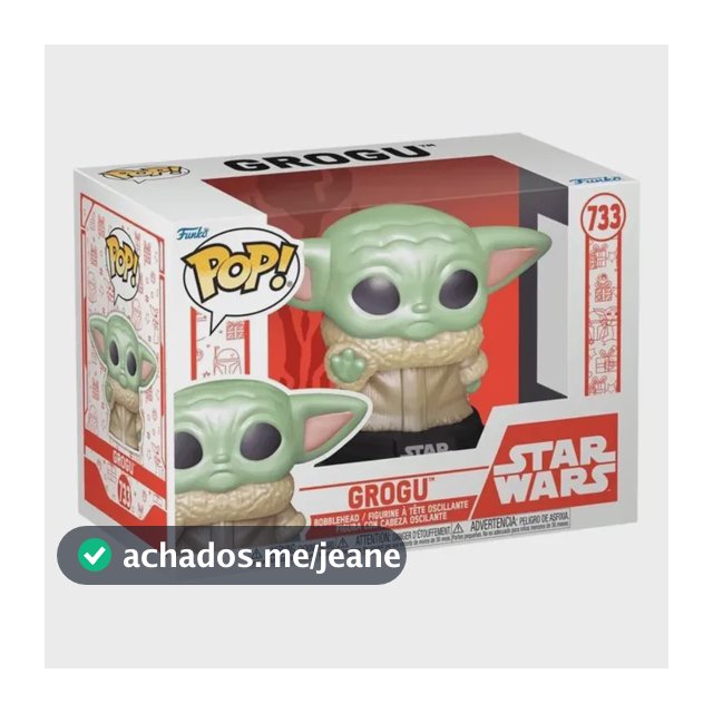 Boneco Funko Pop! Natal Star Wars - Grogu