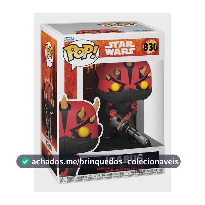 Boneco Funko Pop! Star Wars Maul Shadow Lord Darth Maul Candide