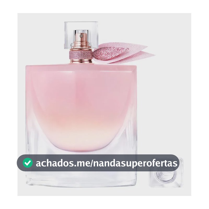 Perfume Feminino Floral Almiscarado com Baunilha Glaceada, Almíscar Branco e Jasmim Solar, Alta Fixação e Fragrância de Longa Duração, La Vie est Belle Vanille Nude Lancôme, 100ml