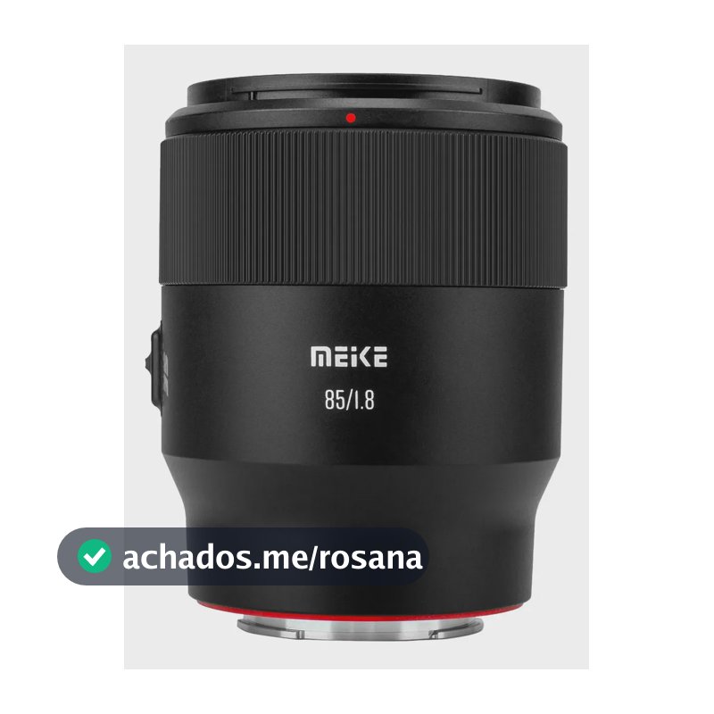 Lente Prime Meike 85mm F1.8 Se Mark Ii Stm Af Full Frame Sony E