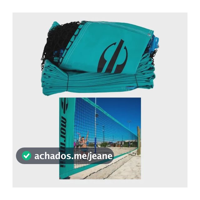Rede Beach Tennis Mormaii Profissional 1,00x8,20m